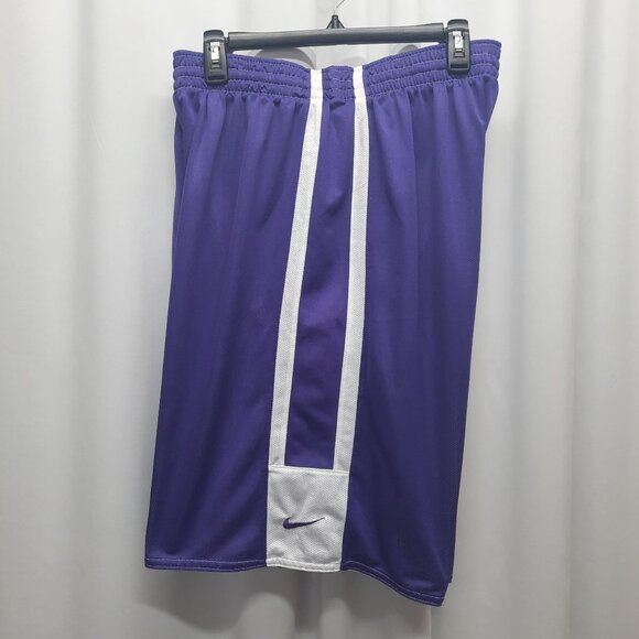 Nike Other - Nike Dri-FIT Reversible Basketball Shorts Men's XL Purple White Mesh Training